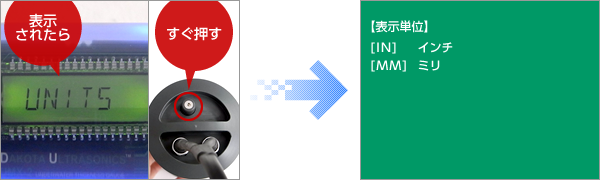 表示単位設定